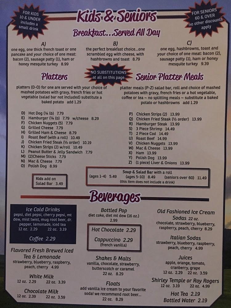 Lee's Family Restaurant Menu image 1